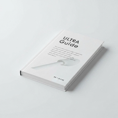Digital guide or eBook mockup