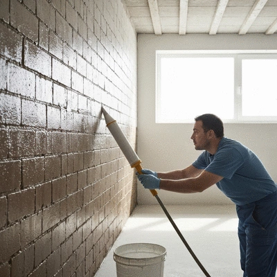 Interior waterproofing methods