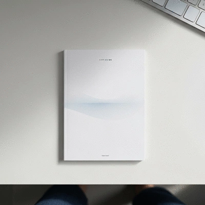 Digital guide or eBook mockup